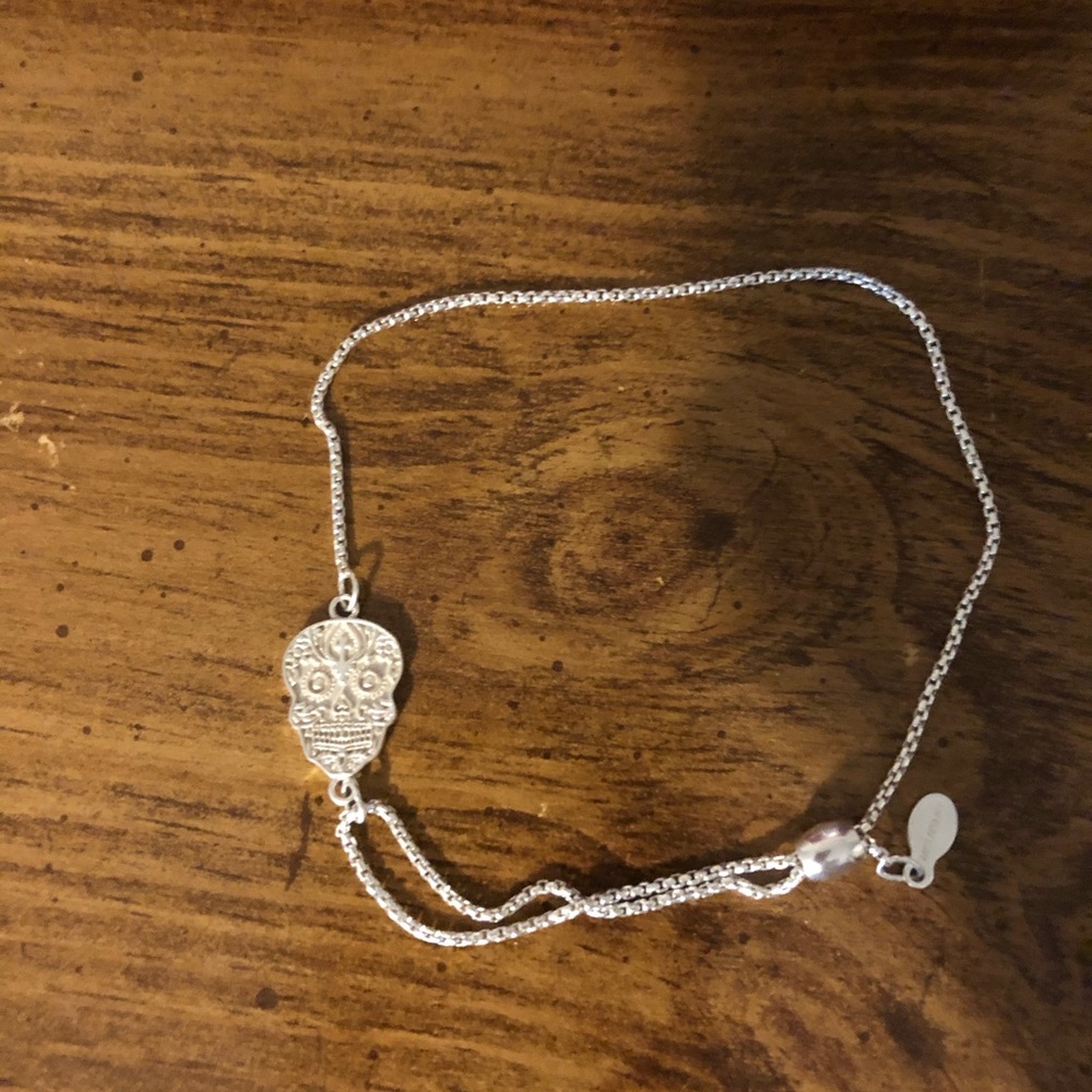 Alex and Ani Calavera Pull Chain Bracelet